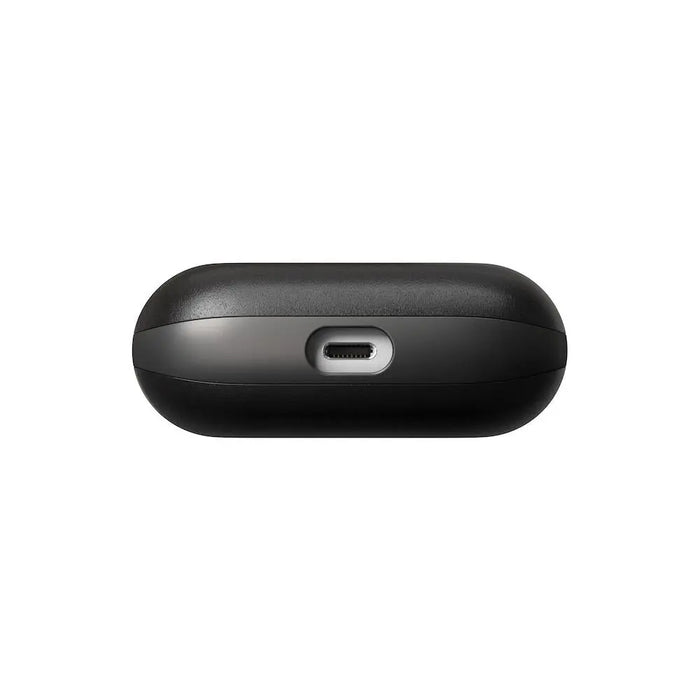 Nomad - Modern Leather Case - AirPods Pro 2 - Black - Macfixit Australia