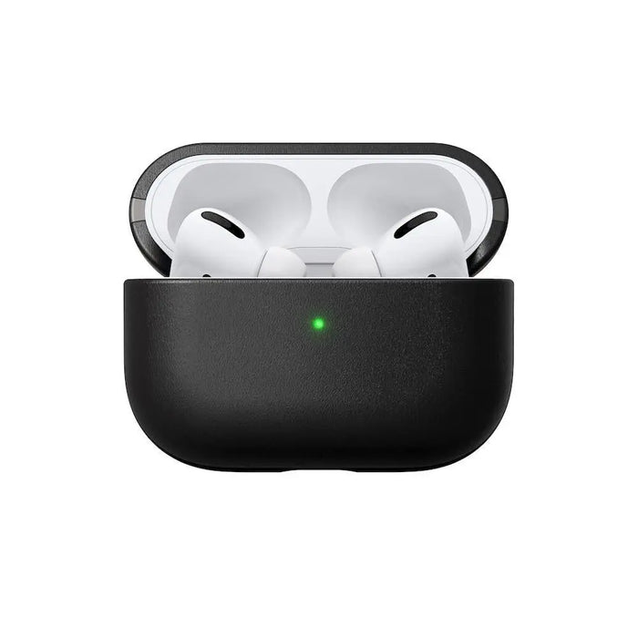 Nomad - Modern Leather Case - AirPods Pro 2 - Black - Macfixit Australia