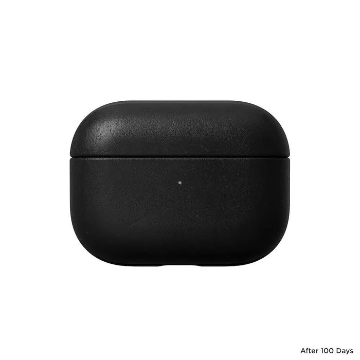 Nomad - Modern Leather Case - AirPods Pro 2 - Black - Macfixit Australia