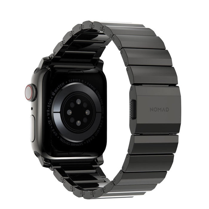 Nomad Stainless Steel Band for Apple Watch 42-44mm - Graphite
