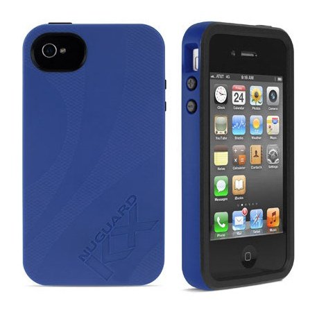 Newer Technology NuGuard KX for iPhone 4-4S - Midnight Blue