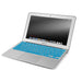 NewerTech NuGuard Keyboard Cover for all 2011-2016 MacBook Air 11" models - Light Blue