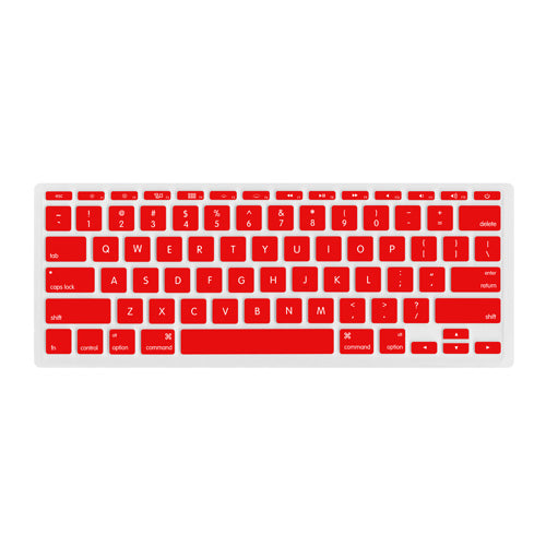 NewerTech NuGuard Keyboard Cover for all 2011-2016 MacBook Air 11" models - Red