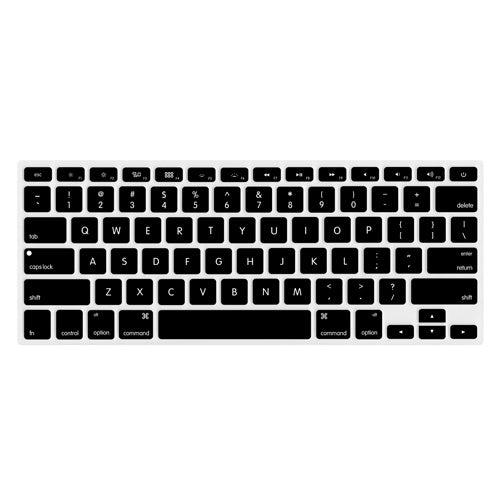 NewerTech NuGuard Keyboard Cover for 2011-15 Air 13", All MacBook Pro Retina - Black