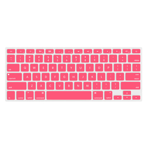 NewerTech NuGuard Keyboard Cover for 2011-15 Air 13", All MacBook Pro Retina - Rose