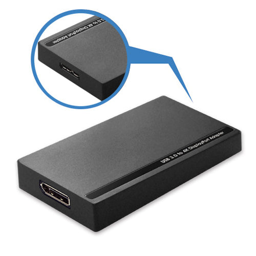 NewerTech USB 3.0 to 4K DisplayPort Video Display Adapter