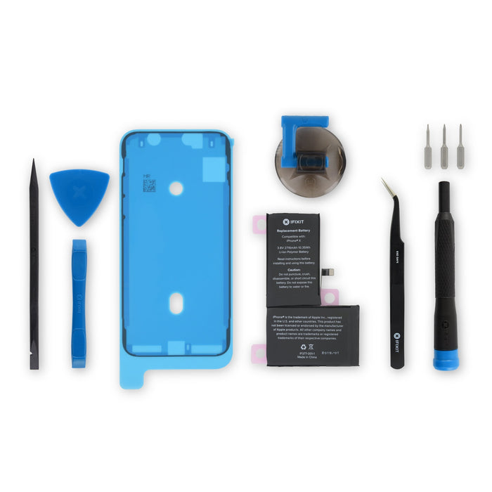 iFixit iPhone X Replacement Battery, Fix Kit - New