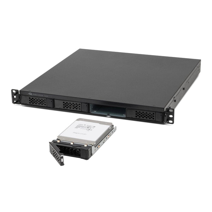OWC Flex 1U4 4 - Bay Rackmount Thunderbolt Storage, Docking & PCIe Expansion Enclosure with SoftRAID - 0TB - Macfixit Australia