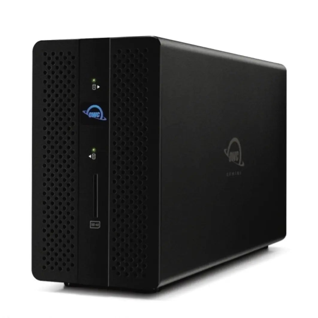 OWC Gemini - Thunderbolt 3 Dock and Dual - Drive RAID Solution - DIY Enclosure - Macfixit Australia