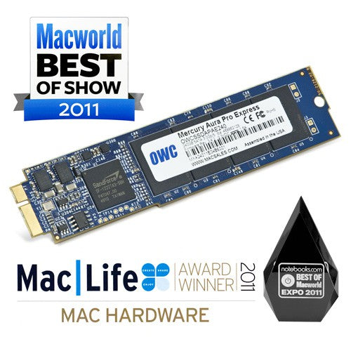 250GB OWC Aura Pro 6G Solid-State Drive for MacBook Air 2010-2011
