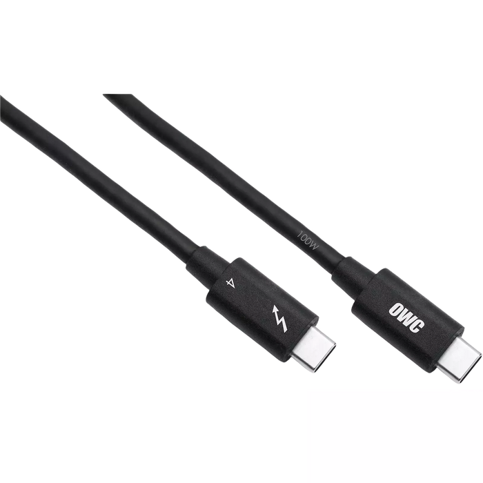 1.0 Metre OWC Thunderbolt 4-USB-C Cable - Black