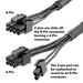 PCIe AUX Power Cables Kit for Mac Pro 2019.