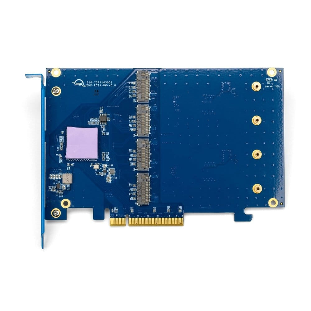 0TB OWC Accelsior 4M2 PCIe 3.0 M.2 NVMe SSD Card