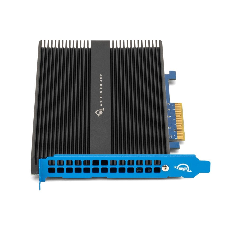 32.0TB OWC Accelsior 4M2 PCIe 3.0 NVMe M.2 SSD Storage Solution
