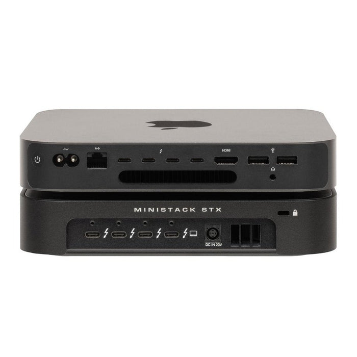 8.0TB HDD OWC miniStack STX Stackable Storage and Thunderbolt Hub Xpansion Solution