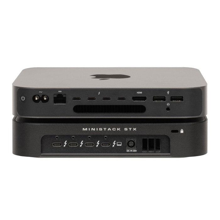 20.0TB 18.0TB HDD + 2.0TB NVMe OWC miniStack STX Stackable Storage and Thunderbolt Hub Xpansion Solution