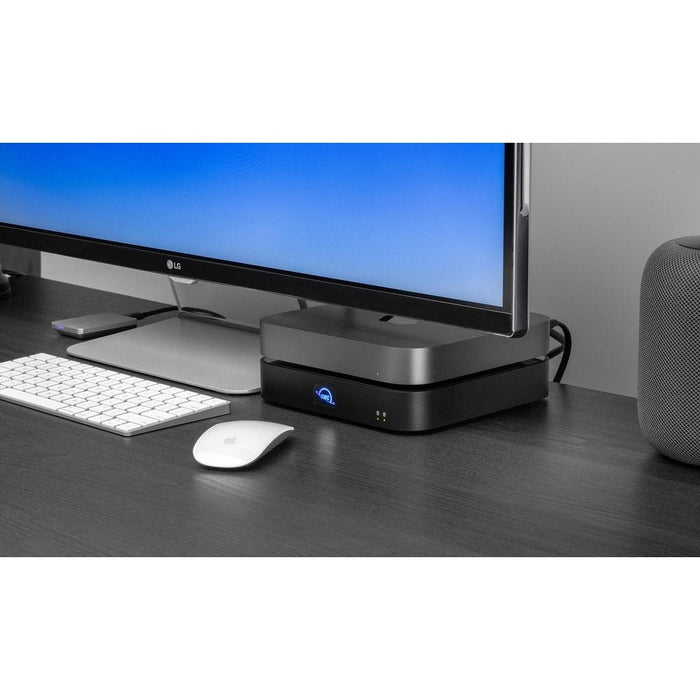 8.0TB HDD OWC miniStack STX Stackable Storage and Thunderbolt Hub Xpansion Solution
