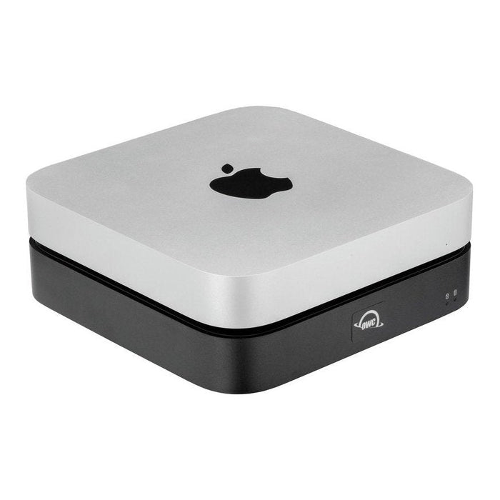 22.0TB 20.0TB HDD + 2.0TB NVMe OWC miniStack STX Stackable Storage and Thunderbolt Hub Xpansion Solution