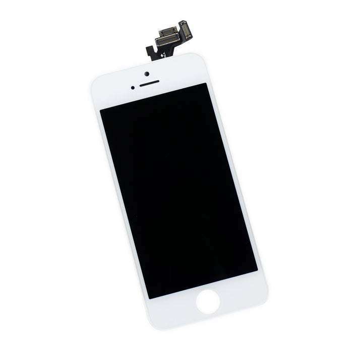 iFixit iPhone 5 LCD Screen and Digitizer Full Assembly, New, Fix Kit - White