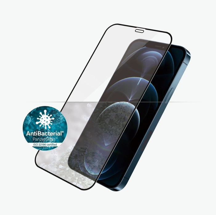 PanzerGlass for iPhone 12 Pro Max Black - Case Friendly
