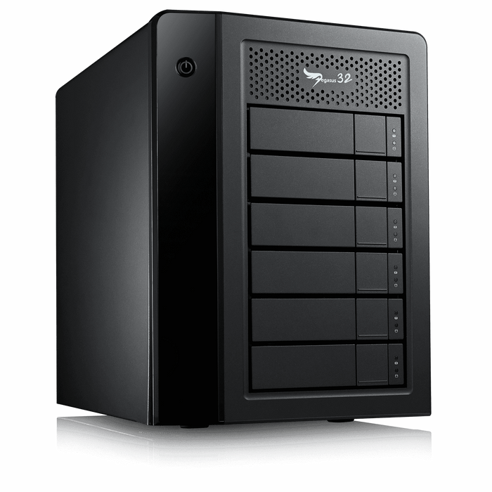 Promise Pegasus32 R6 60TB (6 x 10TB SATA) RAID System with 0.7M cable - Macfixit Australia