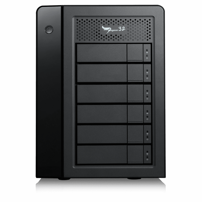 Promise Pegasus32 R6 84TB (6 x 14TB SATA) RAID System with 0.7M cable (AUS) - Macfixit Australia