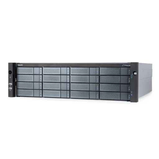 Promise PegasusPro R16 128TB (16 x 8TB SATA) System CPU i7, Target mode, 10G Base - T, 64GB DDR with 2M cable - Macfixit Australia