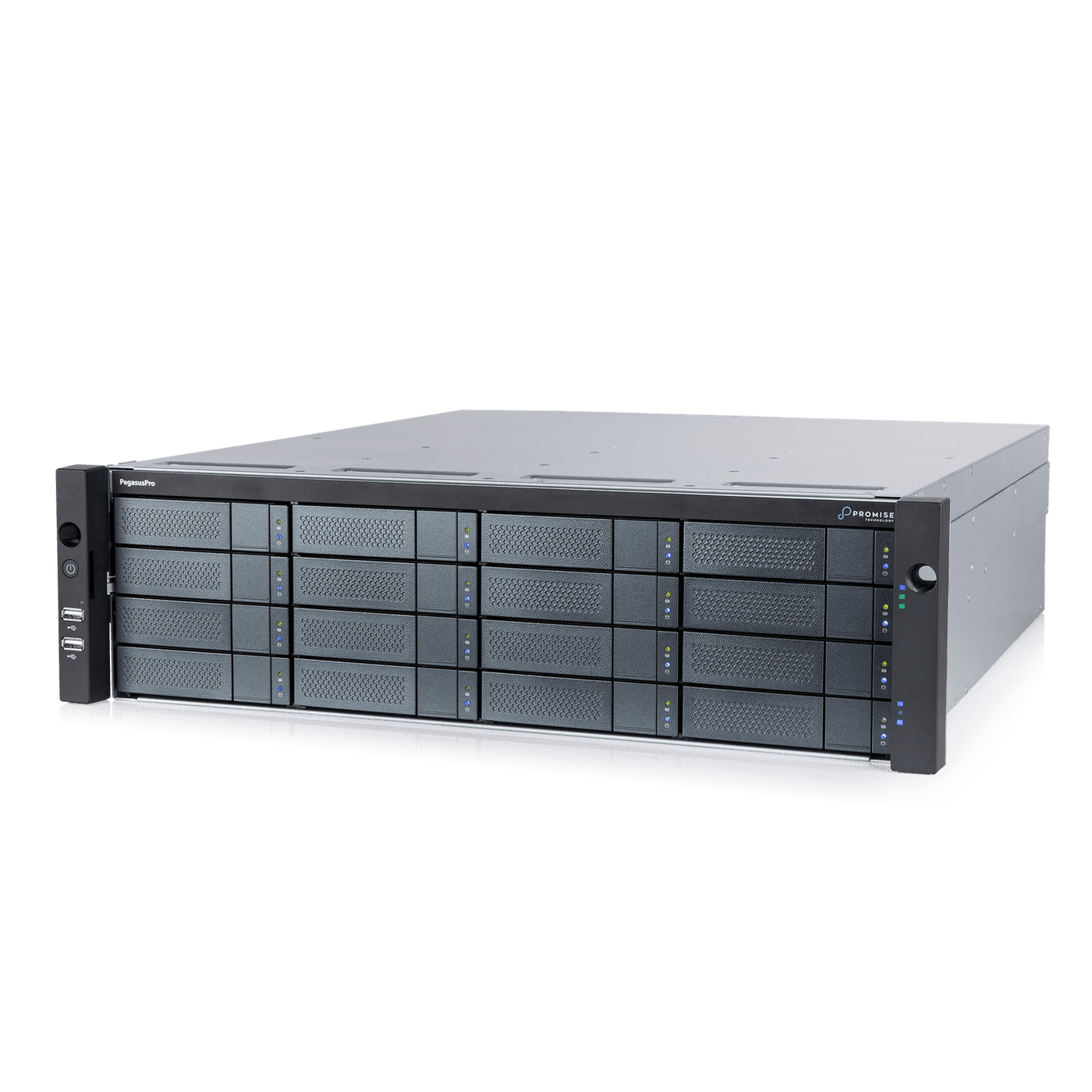 Promise PegasusPro R16 61.44TB (16 x 3.84TB SSD) System CPU i7, Target ...