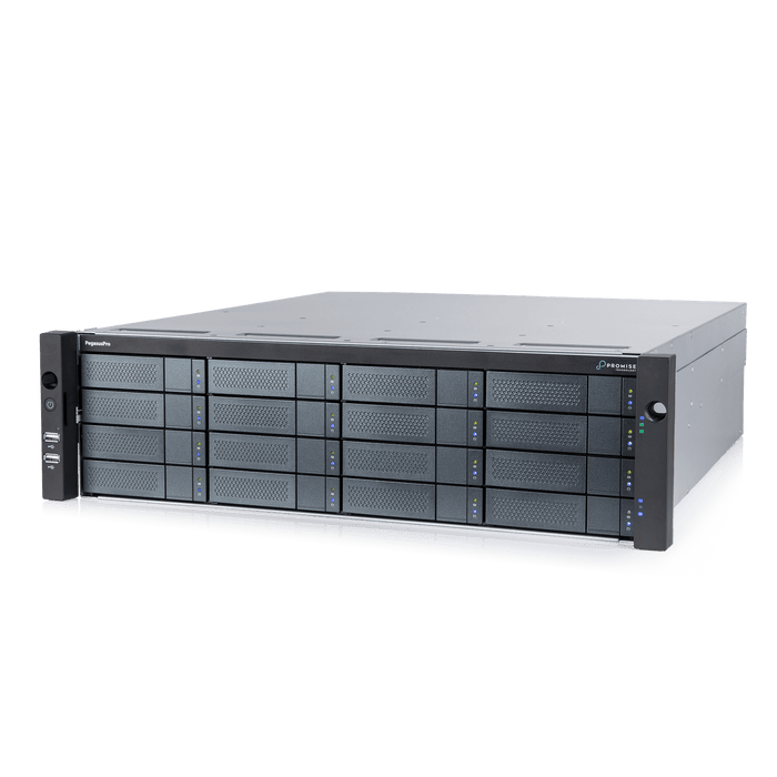 Promise PegasusPro R16 61.44TB (16 x 3.84TB SSD) System CPU i7, Target mode, 10G Base - T, 64GB DDR with 2M cable - Macfixit Australia