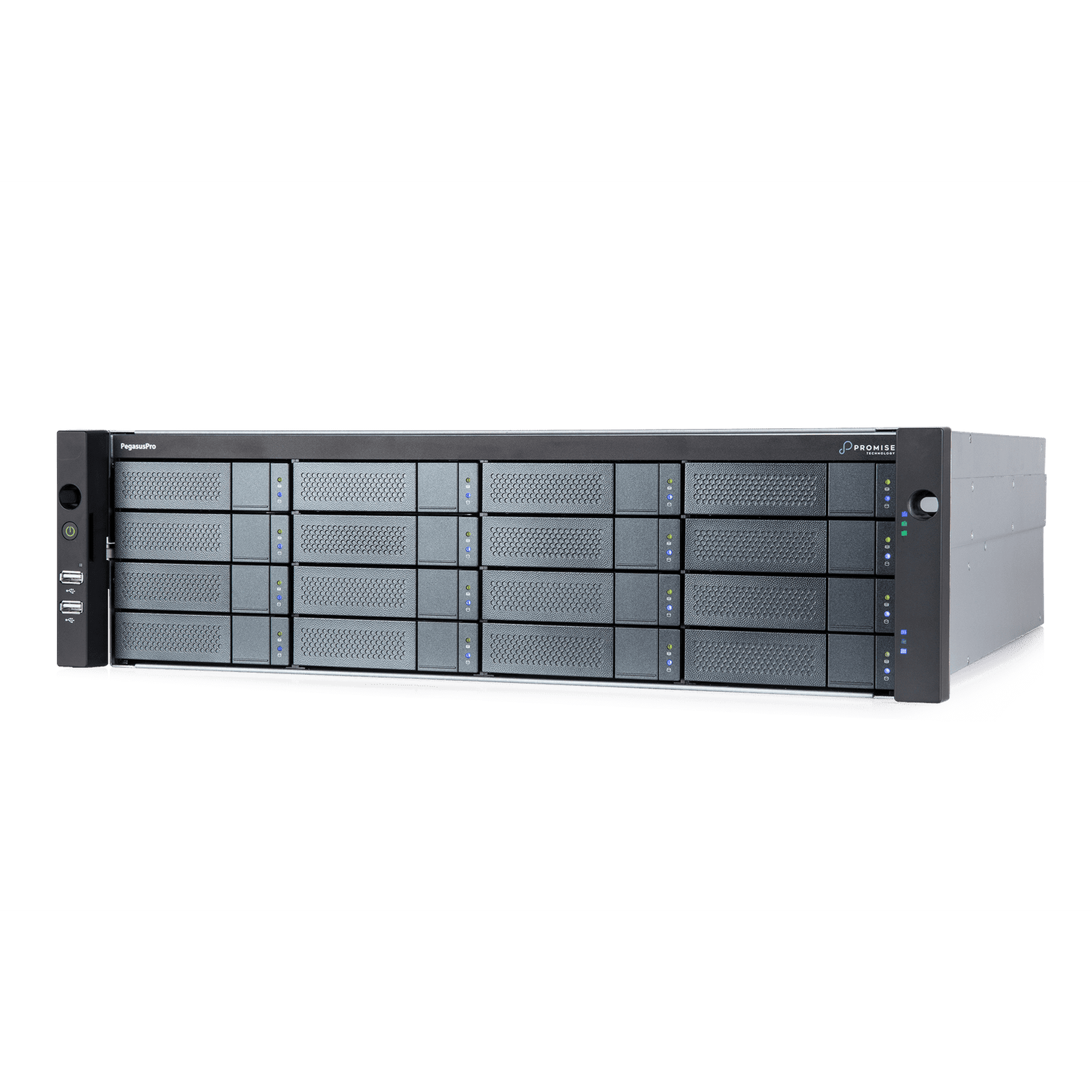 Promise PegasusPro R16 61.44TB (16 x 3.84TB SSD) System CPU i7, Target ...