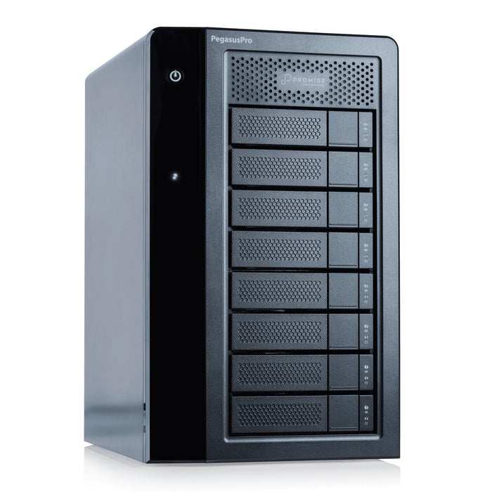 Promise PegasusPro R8 128TB (8 x 16TB SATA) System CPU i5, Target mode, 10G Base - T, 32G DDR with 1M cable - Macfixit Australia
