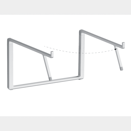 Rain Design mBar Pro+ foldable stand for MacBook - Silver - Macfixit Australia
