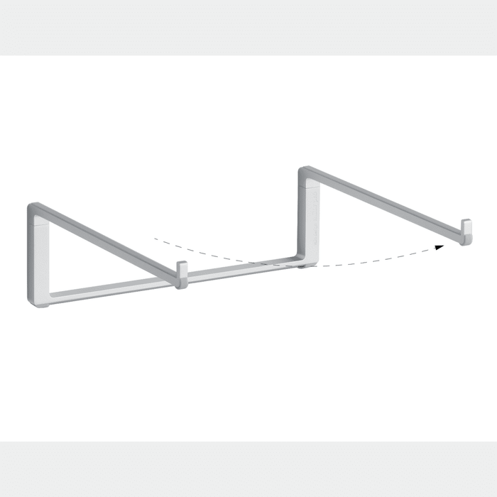 Rain Design mBar Pro foldable stand for MacBook - Silver - Macfixit Australia