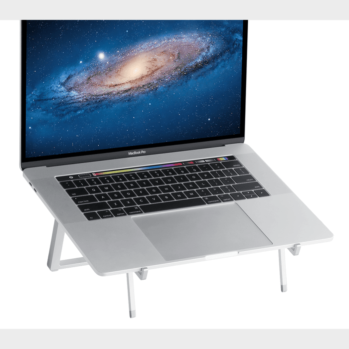 Rain Design mBar Pro+ foldable stand for MacBook - Silver - Macfixit Australia