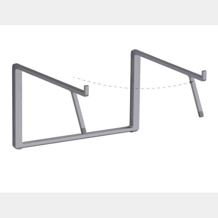 Rain Design mBar Pro+ foldable stand for MacBook - Space Grey - Macfixit Australia