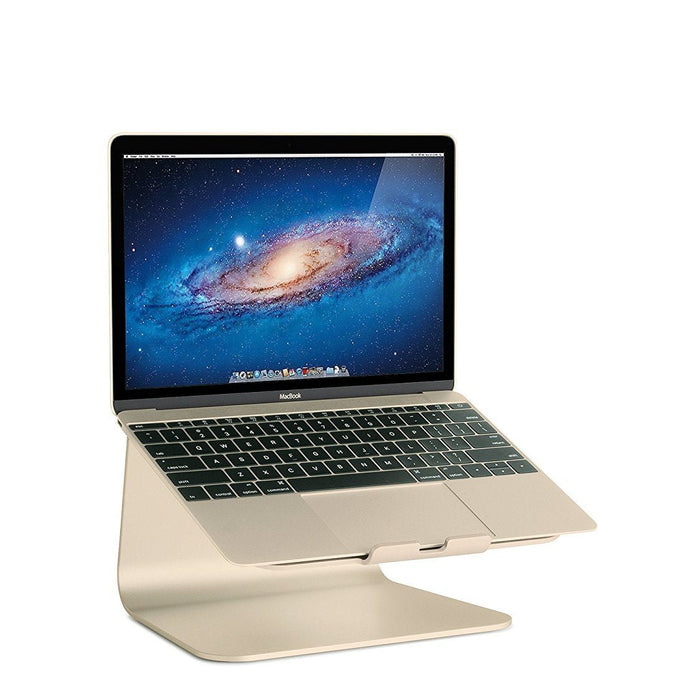 Rain Design mStand Aluminium Laptop Stand for Macbooks - Gold - Macfixit Australia