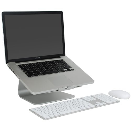 Rain Design mStand360 Laptop Stand with Swivel Base - Silver - Macfixit Australia