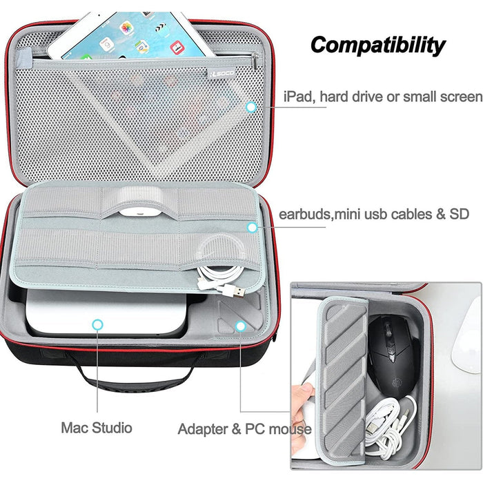 RLSOCO Hard Case for Apple Mac Studio - Black - Macfixit Australia