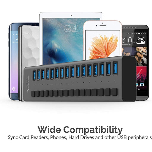 Sabrent 16 - Port USB 3.0 Hub and Charger - Macfixit Australia