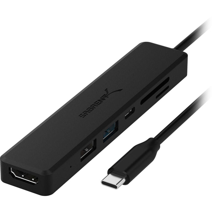 Sabrent 2 - Port USB 3.1 Gen 1 Hub with HDMI Port, Power Delivery, and Card Readers - Macfixit Australia