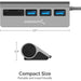 Sabrent 3 - Port USB 3.0 Hub with SD and Micro SD Card Readers - Macfixit Australia