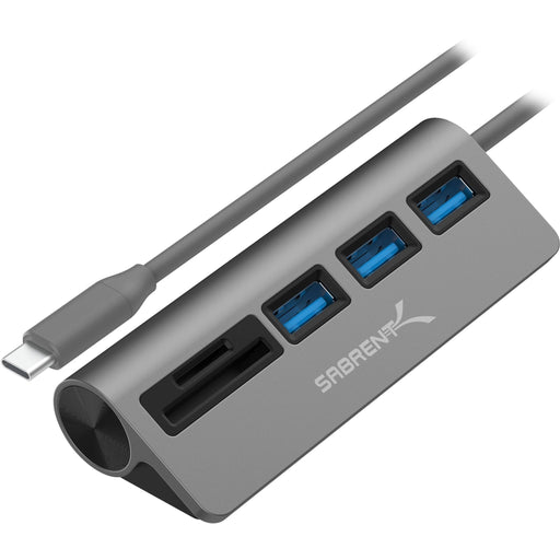 Sabrent 3 - Port USB 3.0 Hub with SD and Micro SD Card Readers - Macfixit Australia