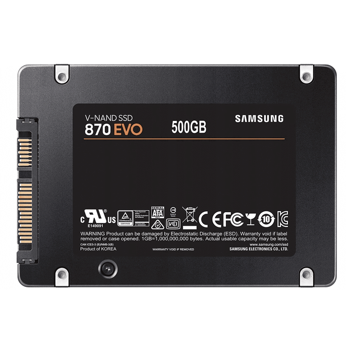 Samsung 500GB 870 EVO SATA III 2.5" Internal SSD - Macfixit Australia