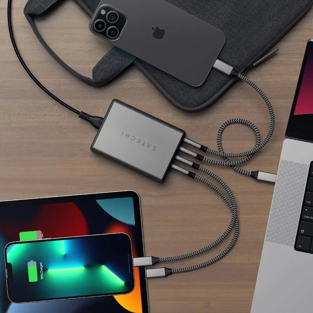 Satechi 165W USB-C 4-Port PD GaN Charger - Macfixit Australia