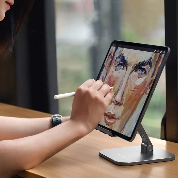 Satechi Aluminum Desktop Stand for iPad Pro - Space Grey - Macfixit Australia