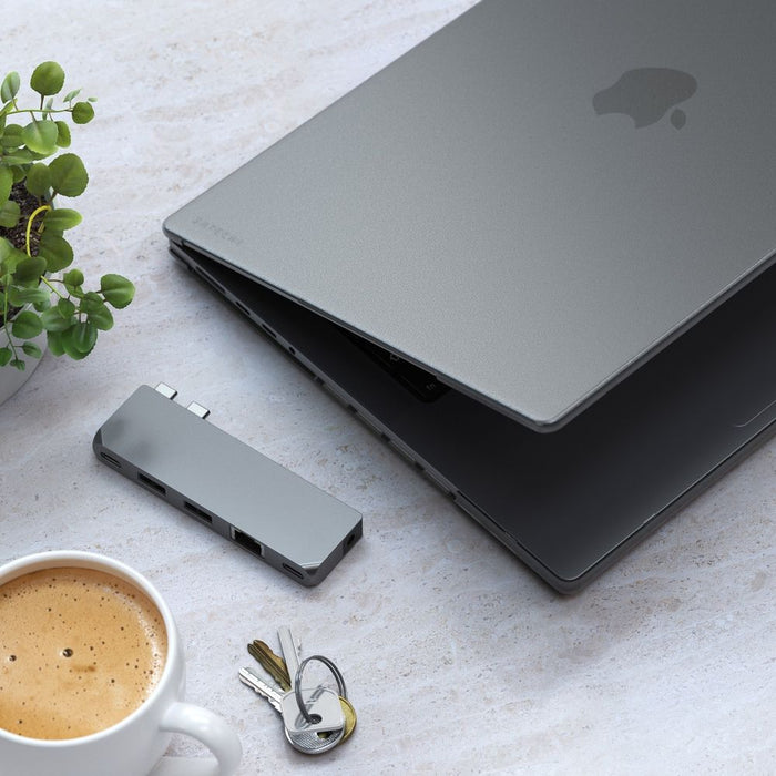 Satechi Eco Hardshell Case for MacBook Pro 14" - Space Grey - Macfixit Australia