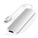 Satechi Slim USB - C MultiPort Adapter - Silver - Macfixit Australia