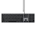Satechi Slim W3 Wired USB - C Backlit Keyboard - Space Grey - Macfixit Australia