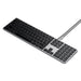 Satechi Slim W3 Wired USB - C Backlit Keyboard - Space Grey - Macfixit Australia