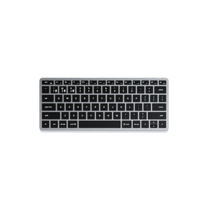 Satechi Slim X1 Bluetooth Backlit Keyboard - Space Grey - Macfixit Australia